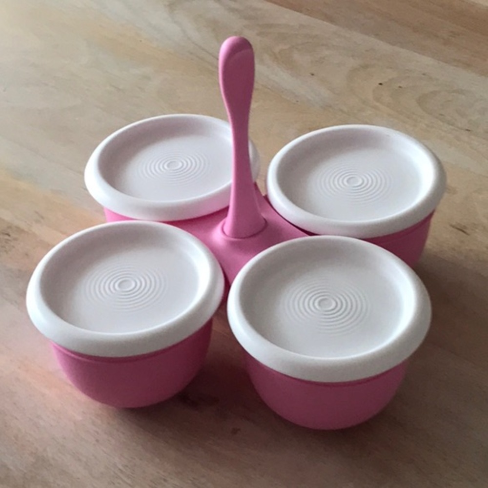 Tupperware Blossom Condiment Set